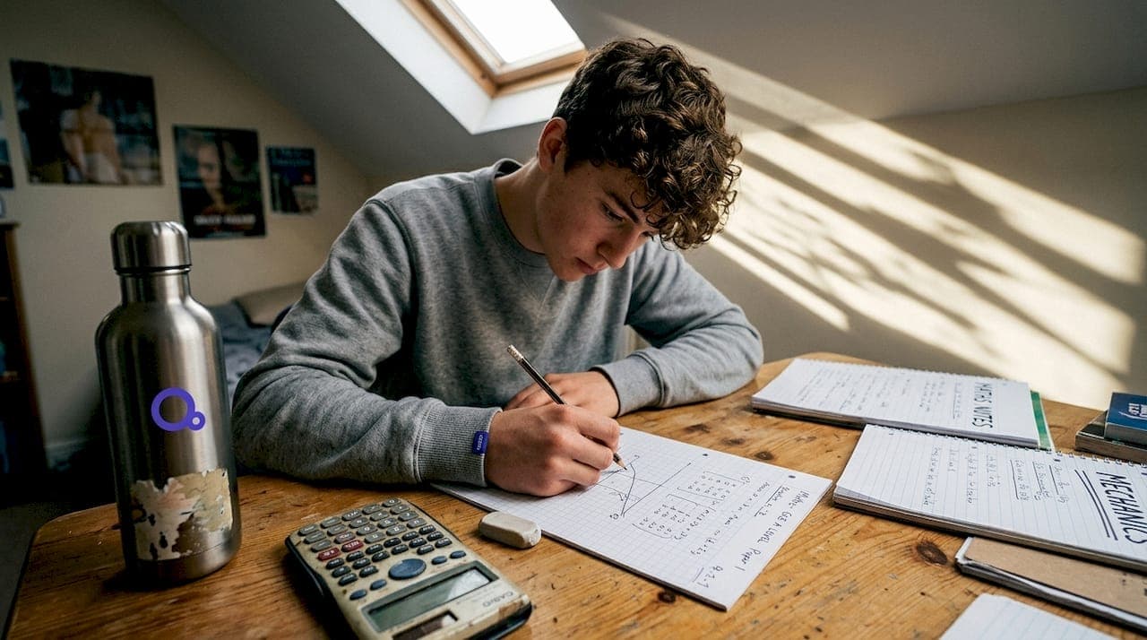 Why practising exam questions boosts A Level maths success