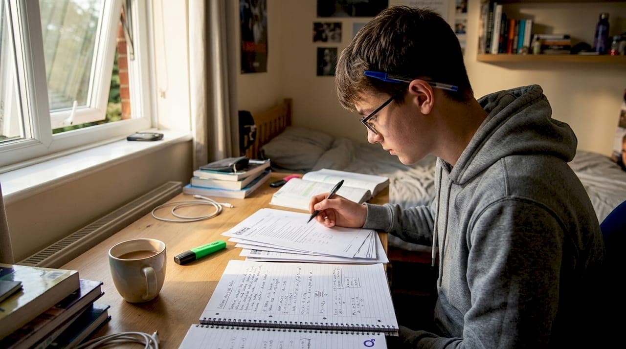 Better A Level maths results by analysing question patterns