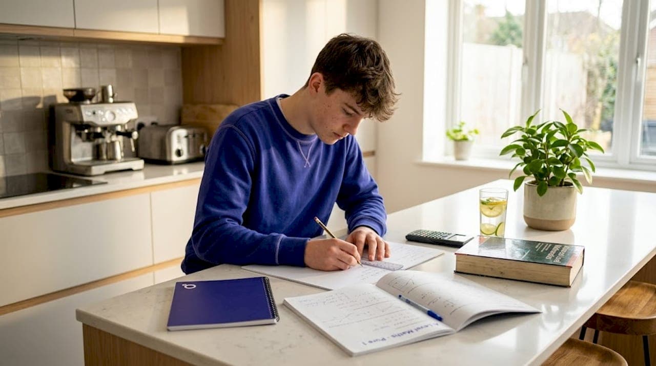 A Level maths: step-by-step exam practice workflow